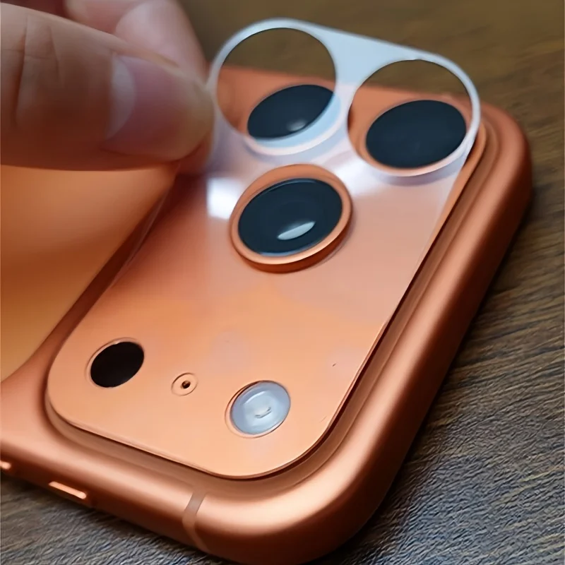 2-10Pcs HD Transparent Matte Camera Protector for IPhone 17 Pro Max 17 Pro Anti-scratch Full Cover Clear Backplate Lens Film Cap
