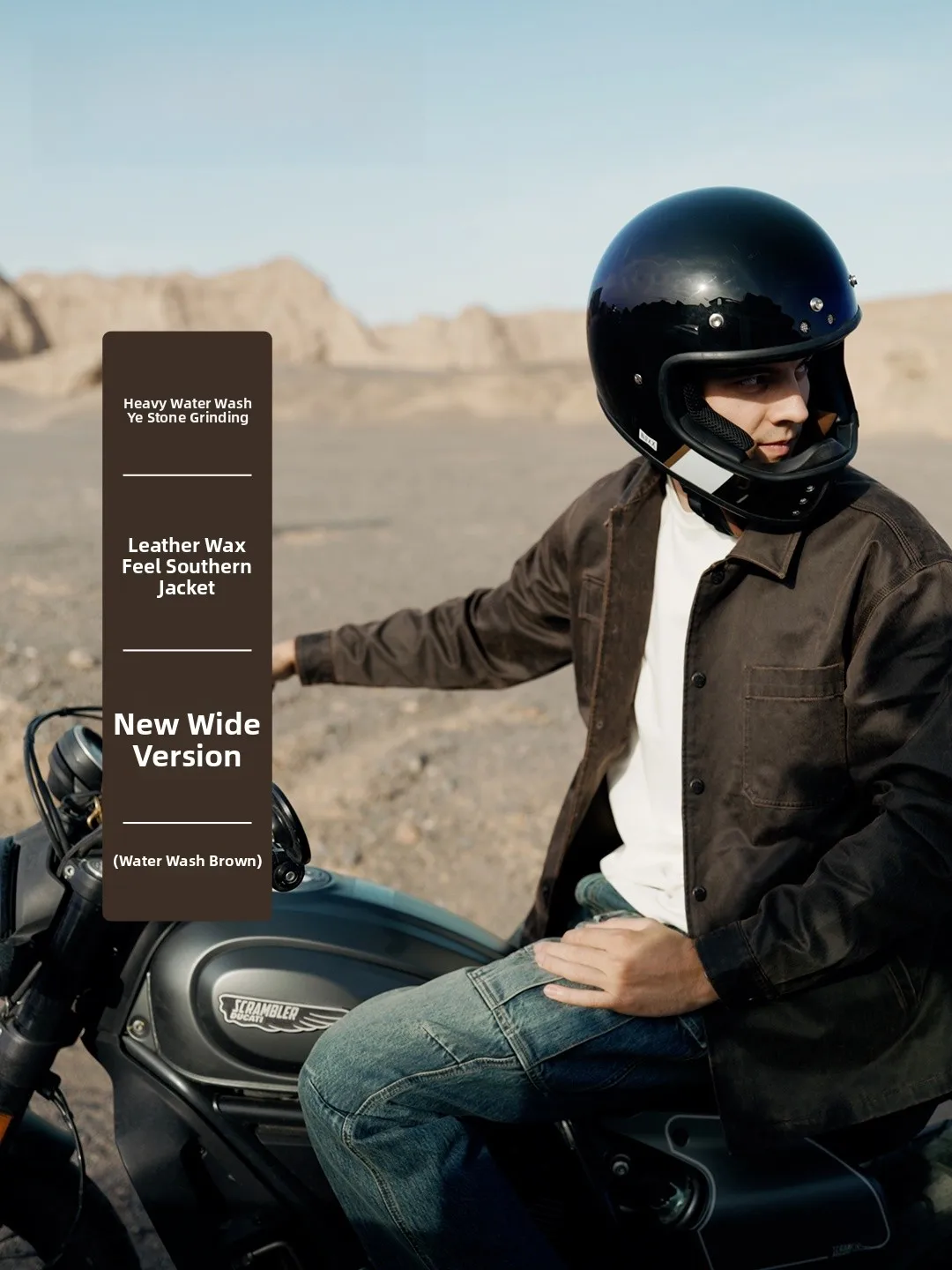 

SIMWOOD Southern Sle Wide Fit Denim Cotton Suede Wax Feel Jaet for Men Casual Long Sve Coat with kets for Autumn