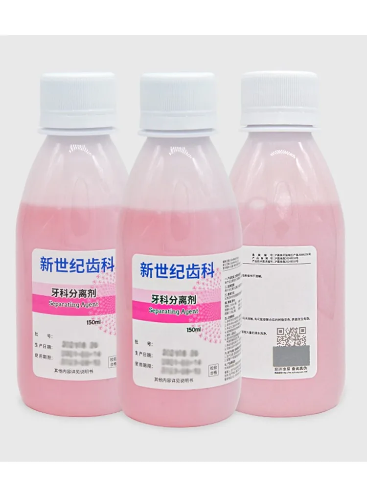 Dental Self Curing Denture Base Paste Separation Agent Gypsum Alginate Separation Agent Acrylic Resin Liquid Dental Material