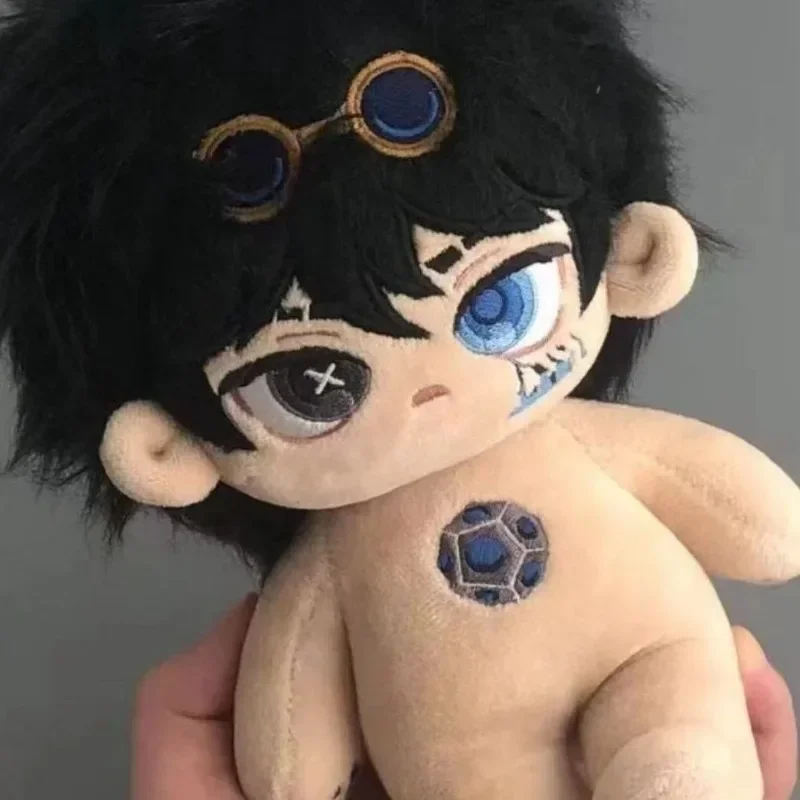 

20cm Anime Game Identity V Batter Ganji Gupta Kawaii Cosplay Plush Doll Body With Skeleton Soft Plushie Toy Figures Fans Gift
