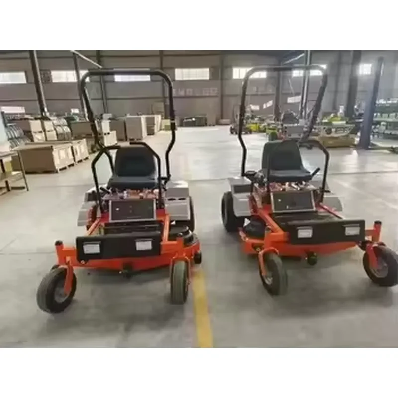 New Industrial Grade 7.5HP Petrol Zero Turn Lawn Mower with Grass Collection Box and No Dead Angle From Chinese Factory