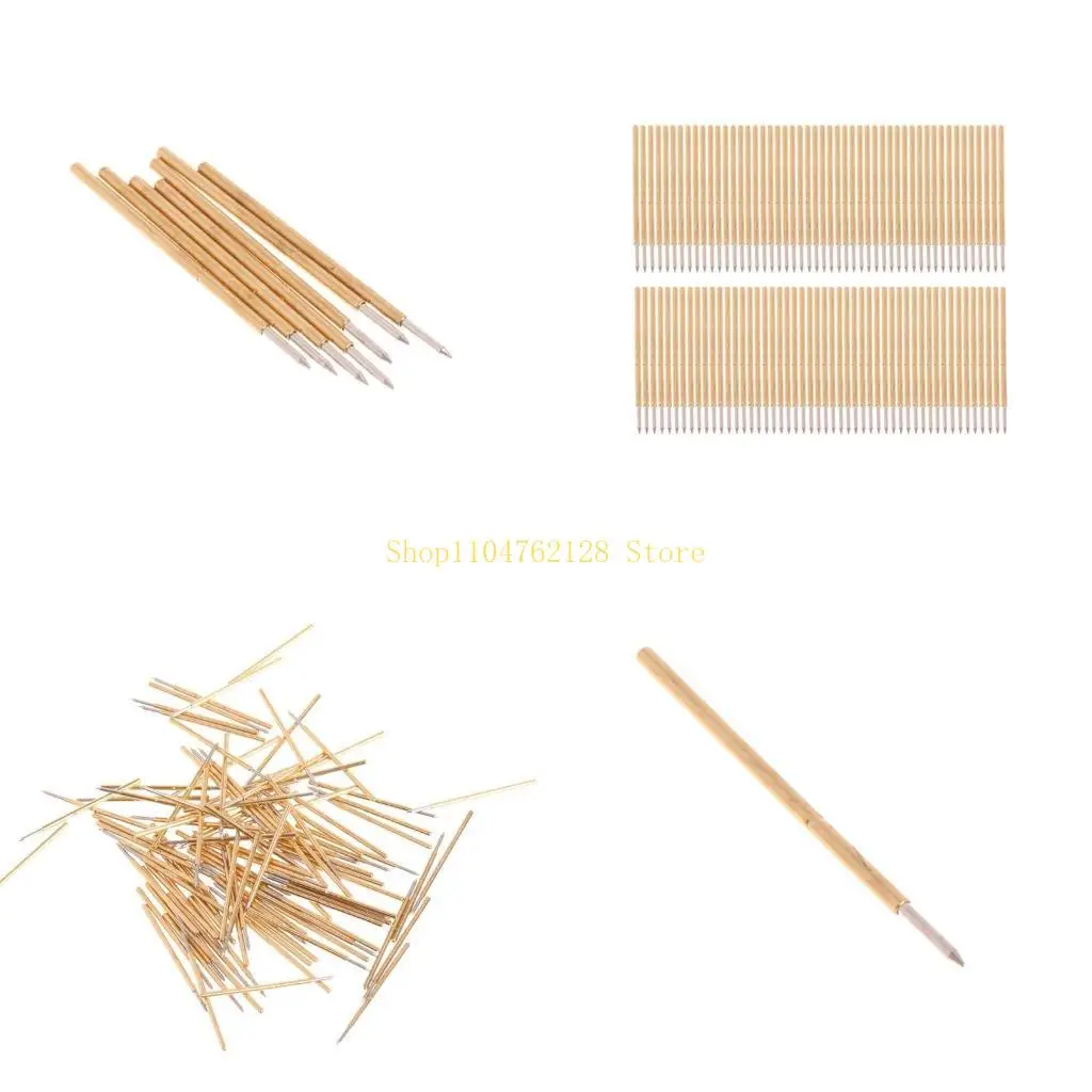 

Набор пружинных тестовых щупов с штифтом Pogo диаметром 0,5 мм, длина 16 мм для лучших промышленных систем