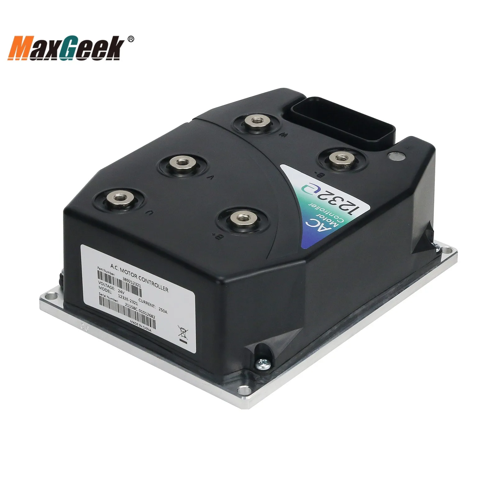 Maxgeek 1232E-2321 CURTIS AC Motor Controller 24V 250A For Electric Stacker Pallet Truck Forklift