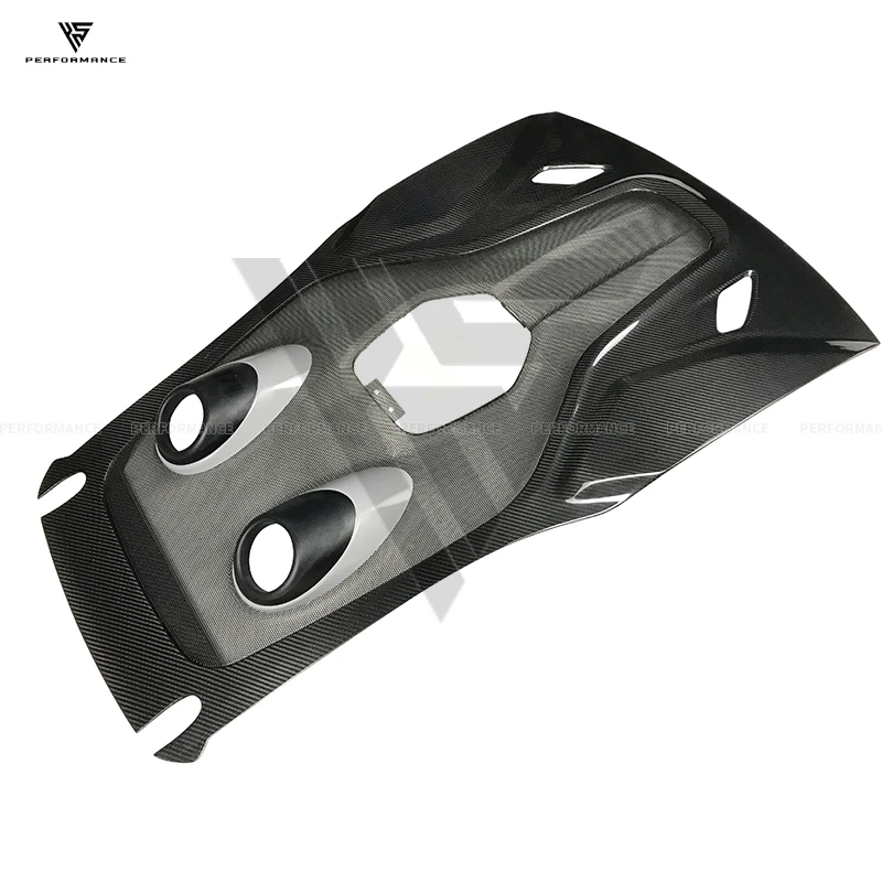 

600LT Style Car Accessories Dry Carbon Fiber Rear Engine Hood For Mclaren 540C 570S 570GT 2015-2018 Carbon Rear Hood