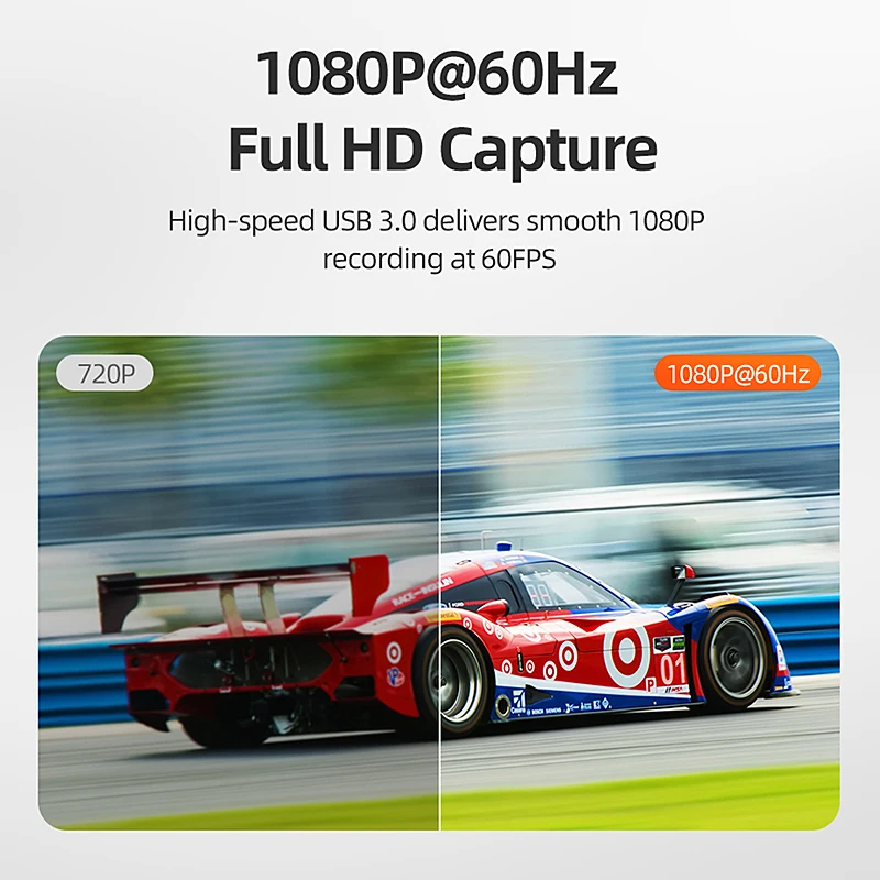 بطاقة التقاط الفيديو CABLETIME USB 3.0 إلى التقاط HDMI مع حلقة مخرج 4K @ 30 هرتز لألعاب USB/Type-c PS5 تبديل بث الفيديو