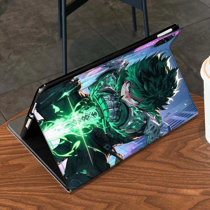 حافظة كمبيوتر لوحي My Hero Academia مشهورة لهاتف Honor Pad Tab Magic GT GT2 6 X8 V7 V8 X9 8 9 13 X8a X9a Pro 10 12.1 12.5 بوصة