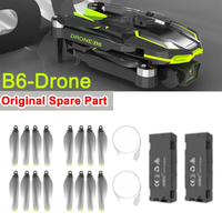 B6 Race Drone Brushless Motor Quadcopter Original Spare Part B6 Propeller Props Blade / USB Charger Cable / Battery Accessory