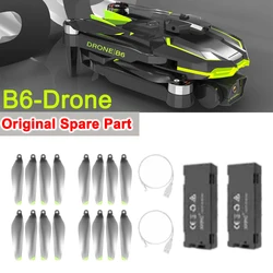 B6 Race Drone Brushless Motor Quadcopter Original Spare Part B6 Propeller Props Blade / USB Charger Cable / Battery Accessory