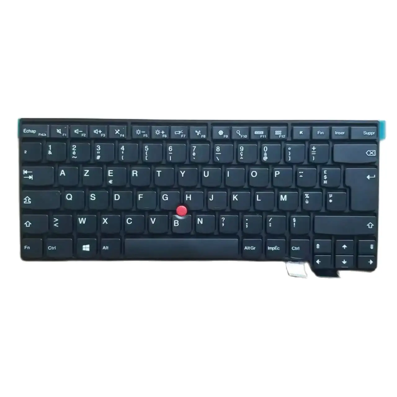 Clavier Vati eau Français/FR Pour Lenovo T460S T470S Noir Avec Point SN20H42323 9A11KJQ TH-84FR