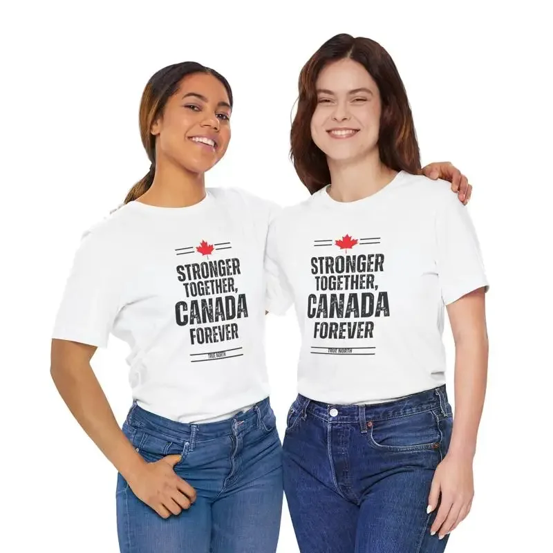 T-shirt « Plus fort ensemble, Canada pour toujours » – Fierté canadienne pour la Journée de l'unité