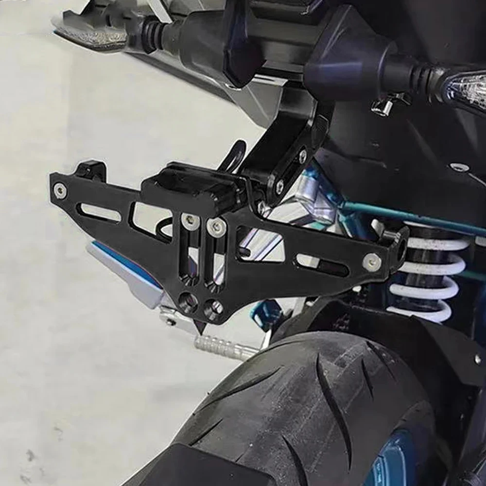 For CFMOTO CF MOTO 150NK 250NK 300NK 400NK 450NK 650NK 800NK Motorcycle License Plate Holder Bracket Tail Tidy Fender Eliminator