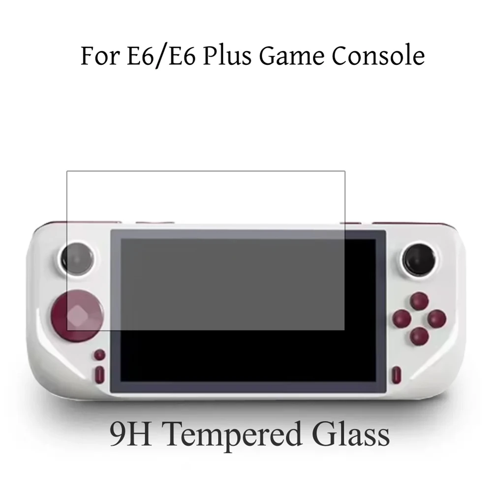 For E6/E6 plus Player Games Tempered Glass Protective E6/E6 plus 9H HD Screen Protector Film