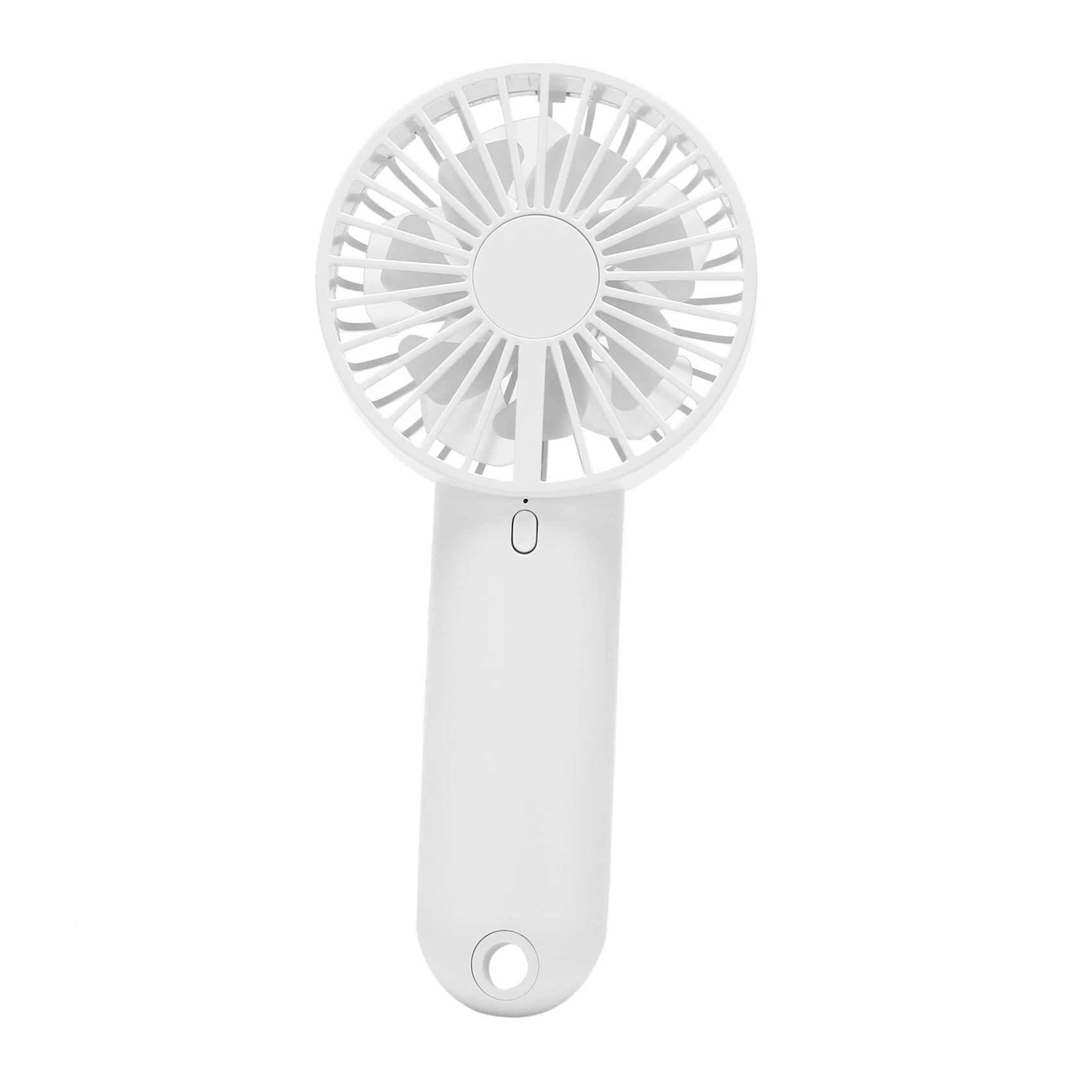 

USB Futaba Portable Handheld Fan, Dual Purpose with 2000MAH Battery USB Rechargeable (3 Speed Settings) White