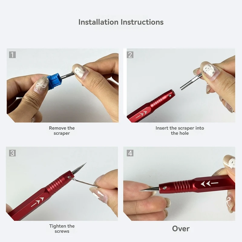 AC88 Model Scriber Tool Set, Engraving Trimming Tool with Scribing Needle & Triangular Scraper for Panel Line Hobby