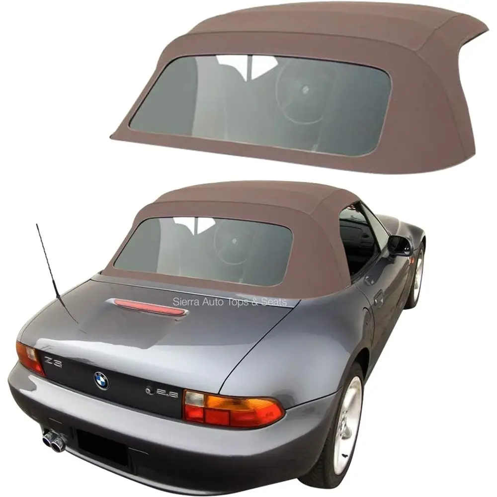 

Кабриолетный верх для Z3 Roadster 1996-2002 годов - темно-бежевый, ткань Twillast II - сменный верх для кабриолета с пластиковым окном - Z3 C