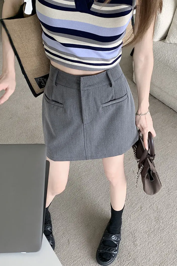 

Skirts Womens Linen Drawstring Maxi Skirt Picnic Leisure Breathable Comfortable Summer Youth Casual Outdoor Relaxed Fashion