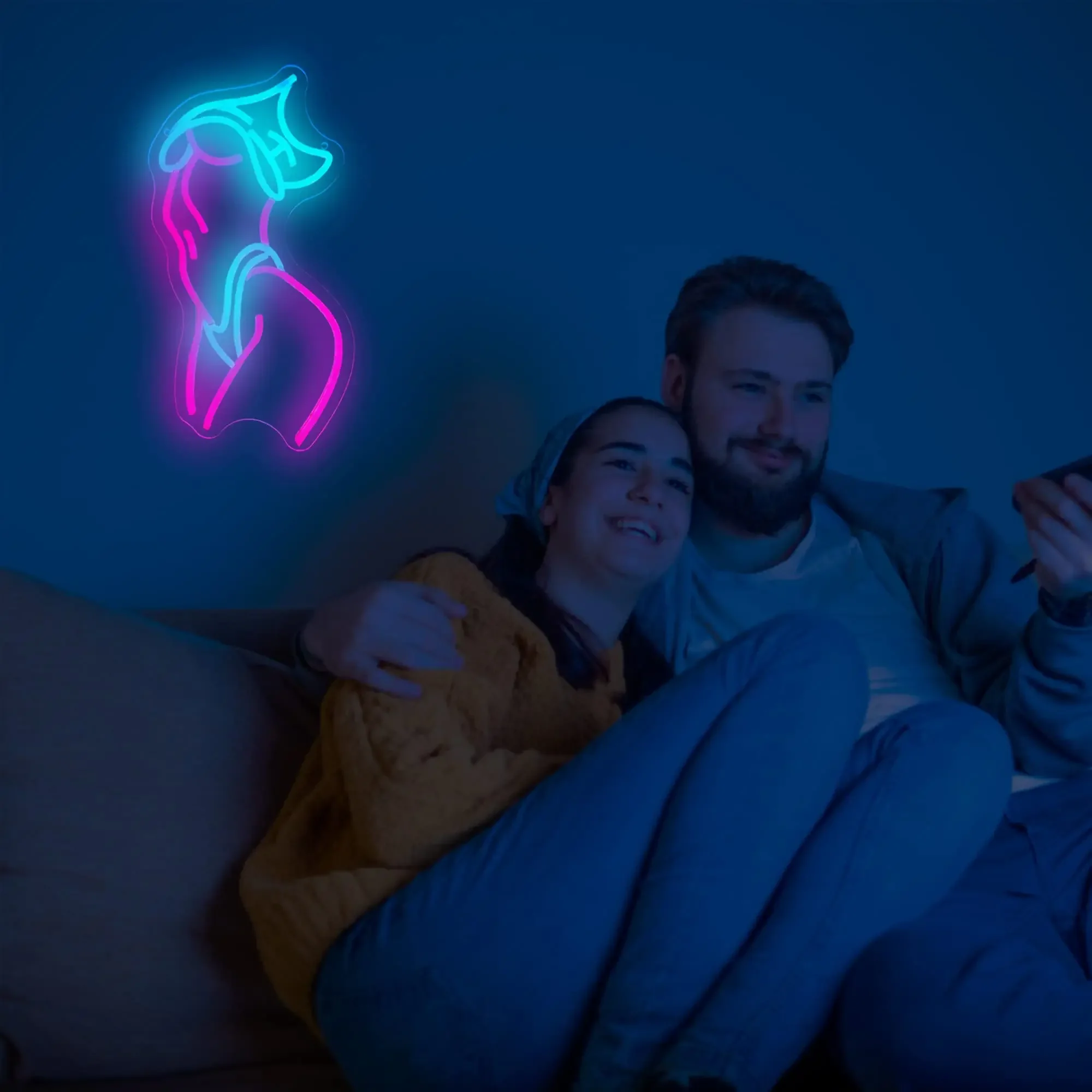 مثير سيدة النيون تسجيل LED ضوء النيون USB عكس الضوء لغرفة النوم غرفة المعيشة بار غرفة اللعبة رجل كهف حفلة جدار ديكور هدية للعائلة