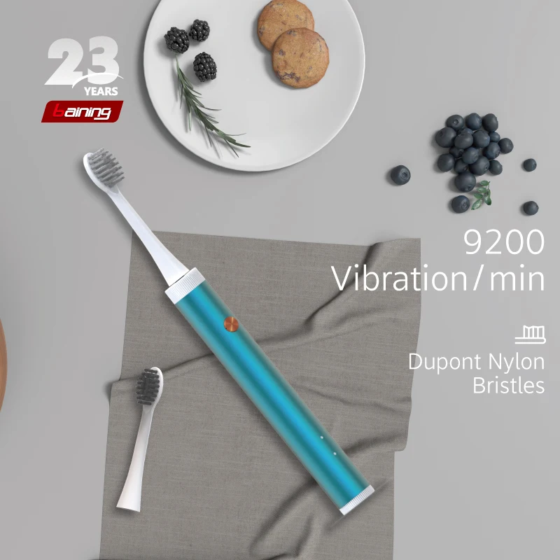 Sonic Elektrische Tandenborstel Smart Tandenborstel Voor Volwassen Timer Borstel Usb Oplaadbare IPX7 Waterdicht Voor Tandenborstels Heads Set