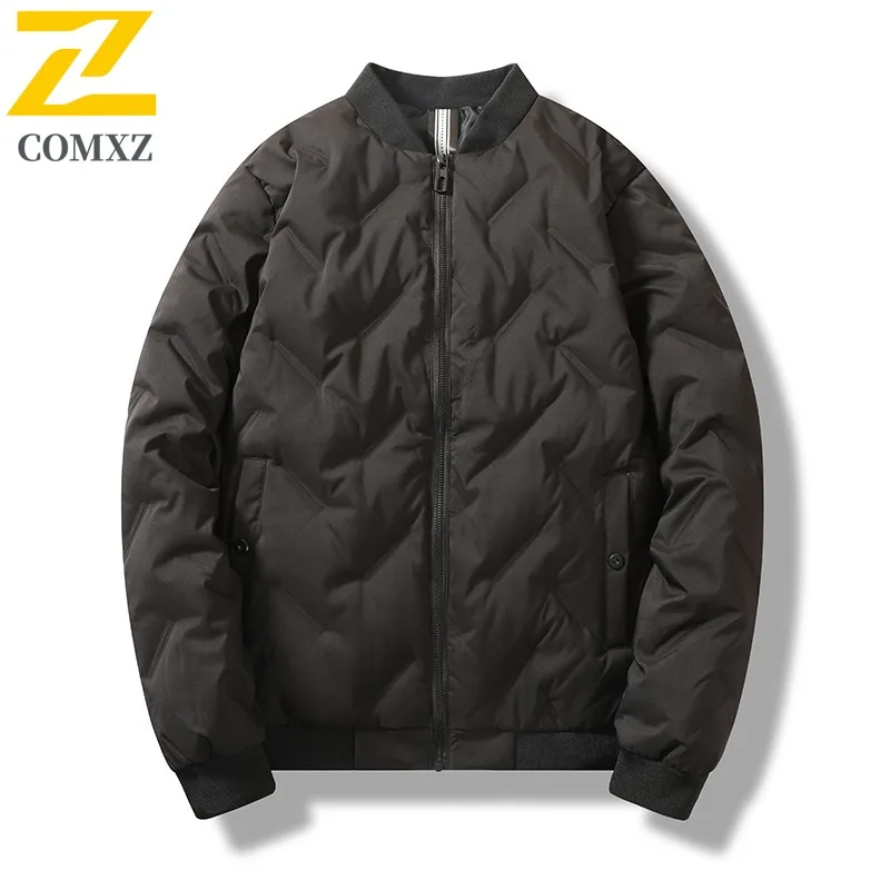 

COMXZ Высококачественная куртка-пуховик, толстая американская универсальная лыжная зимняя стеганая снежная теплая хлопковая стеганая куртка, мужская одежда