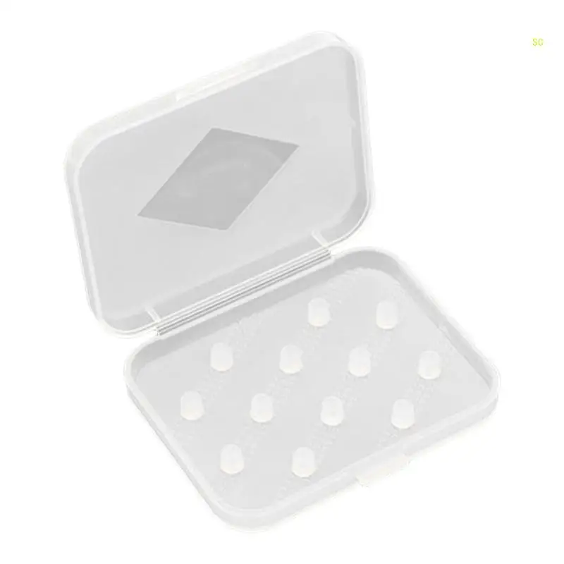 Hộp Bảo Quản Nút Toàn Ngăn Ngừa Rối Mất Để Bảo Quản 6 Cặp Eartip Dropshipping