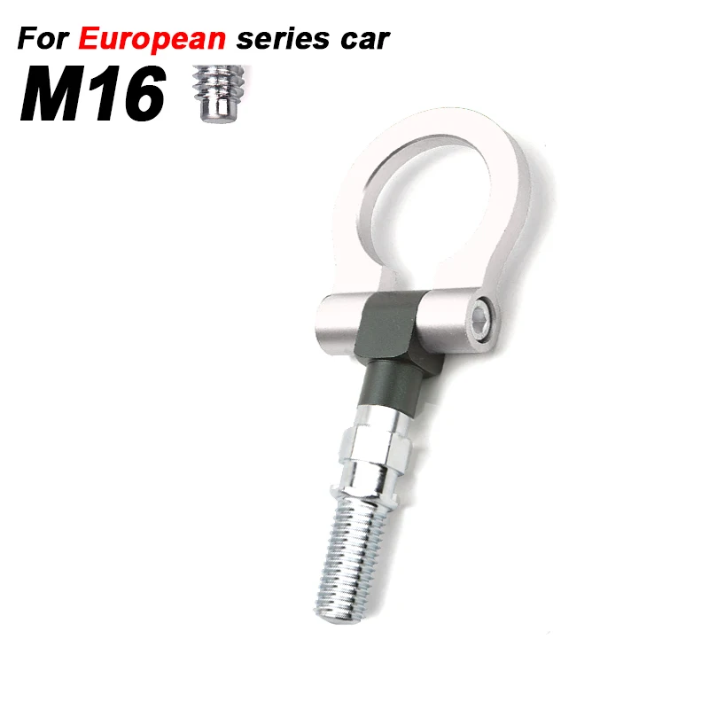 Universeller Rennsport-Abschlepphaken Vorne und Hinten Autoanhängerhaken Traktionshaken für M16 Europäische Autos M18 Japanische Autos in Verschiedenen Farben – Detail 17