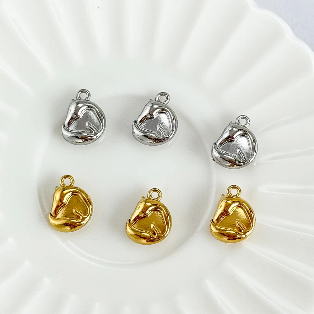 

Сердечный дизайн 100 шт. 9*12 мм подвески/ювелирные аксессуары/ручная работа/форма лисы/кулон из нержавеющей стали/изготовление ожерелья своими руками # 195301