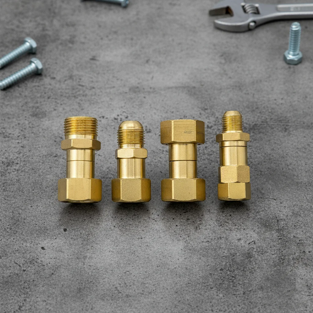 1Pc High-pressure Car Wash Rotary Connector Copper 360° Rotating Nozzle Hose Connector M22 14mm/15mm Anti-Tangle Thread