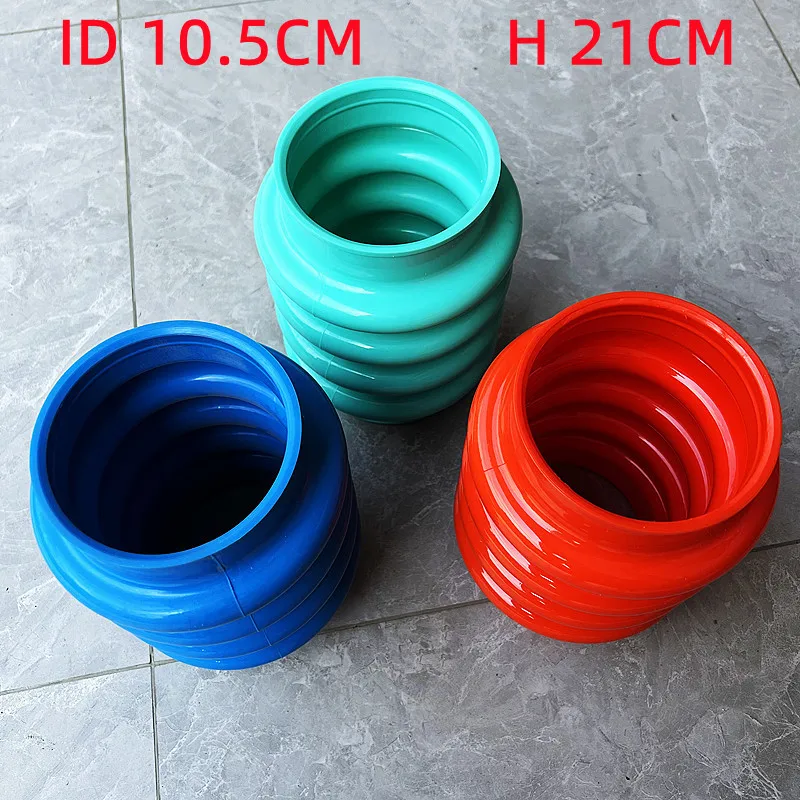 Polyurethane Jumping Jack Bellows Boot ID 10.5CM X H 21CM For Wacker 45YA / 52Y / 52YA Mikasa Rammer Compactor Tamper 0028261