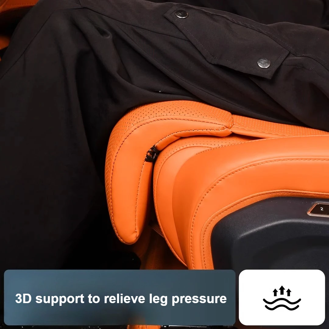 ل Lynk & Co 900 2025 2026 وسادة مقعد السيارة تنفس الجلود طول الساق الراحة دعم وسادة غطاء مقعد حامي الملحقات