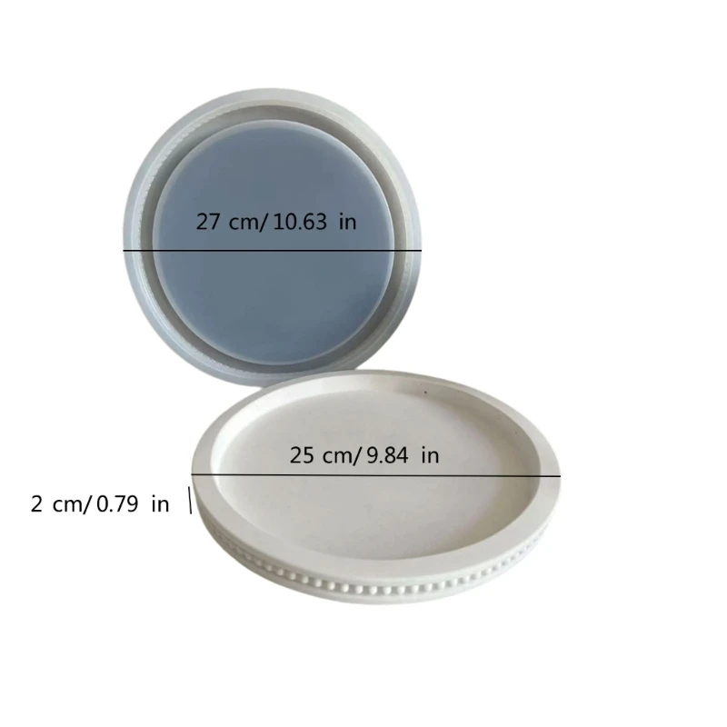 Moldes resina contas redondas, moldes artesanais, bandeja, moldes silicone, bandeja, placa armazenamento, para