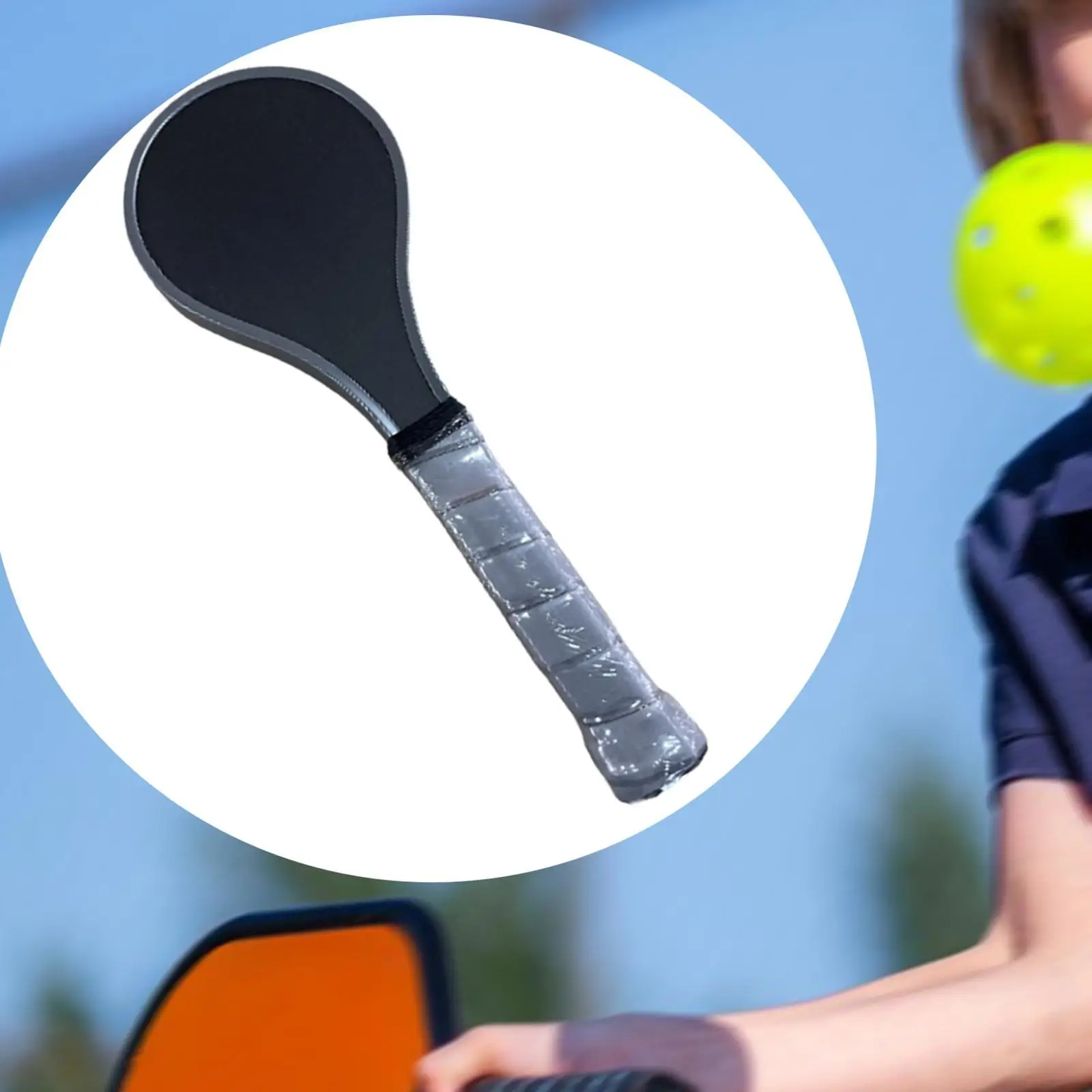 Mini Sweet Spot Pickleball Racquet Carbon Fiber Foam Core Paddle Racket for Kids Adults Beginners Intermediate Players Advanced