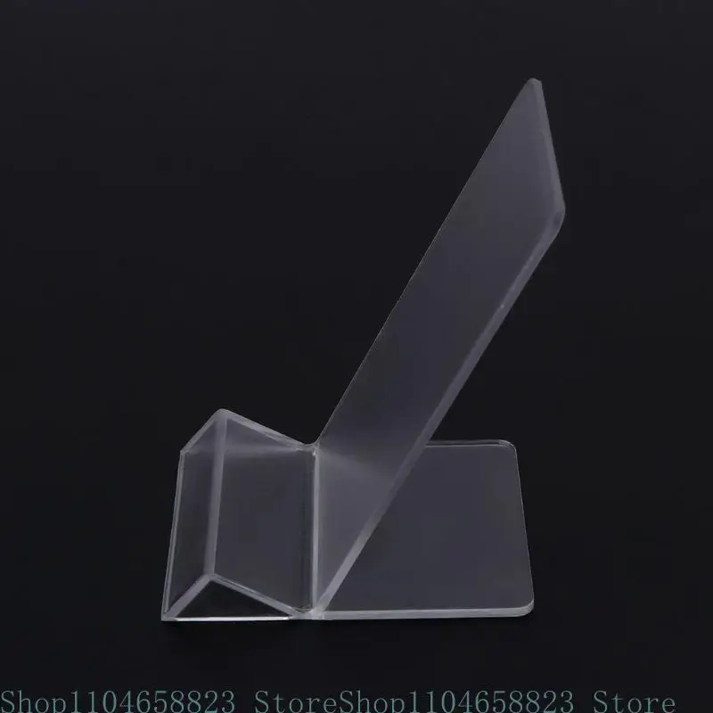 Vassoio porta telefono Dasktop Espositore in acrilico Staffa montaggio Culla Home Office