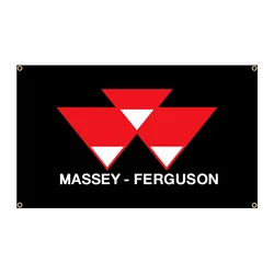 90x150cm Massey Fergusons Tractor Flag Polyester Printed Garage or Farm Decoration Banner Tapestry