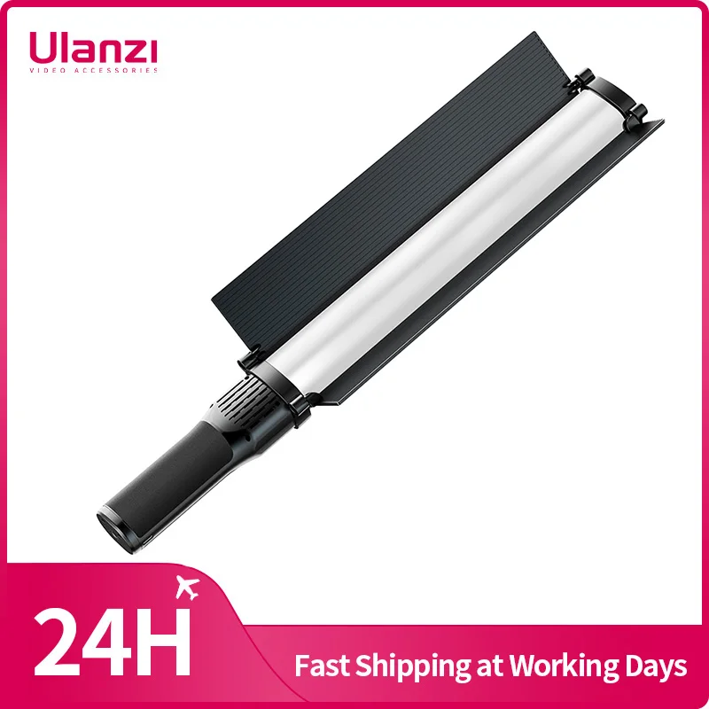 Ulanzi VL360 RGB Full Color Light 20 Preset FX 38W for Pgotography Video with Detachable Barn Door 2500-10000K