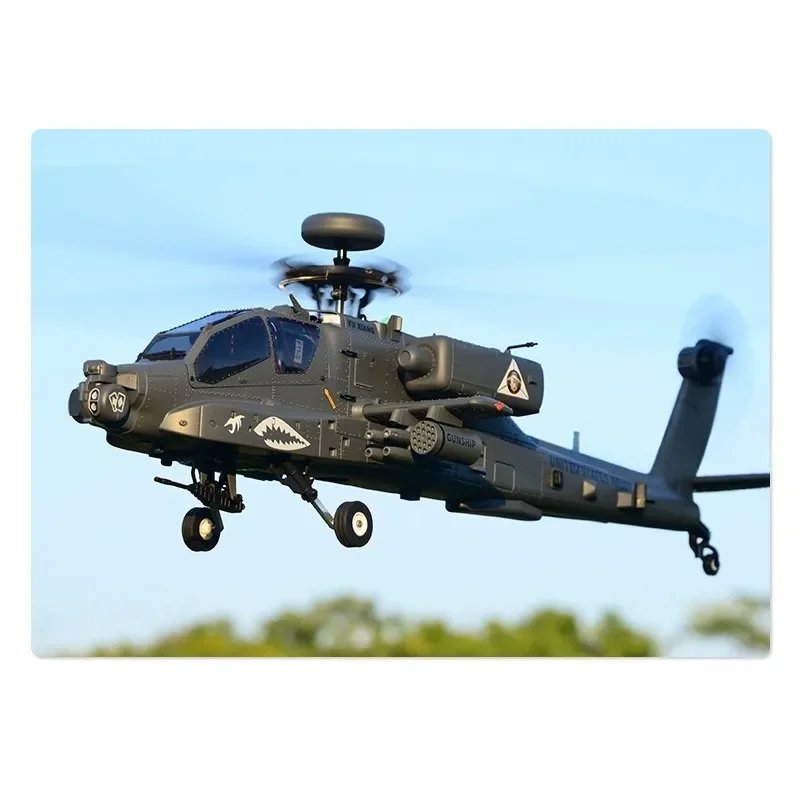

F11S Apache Remote Control Image True Helicopter GPS Positioning Simulation Model Aircraft