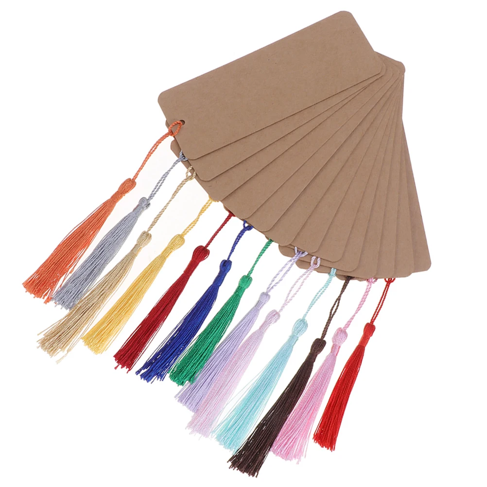 

30 Pcs Paper Blank Bookmarks Unpainted for DIY Crafting Suitable Readers Students Writers Graduates Paper Bookmark