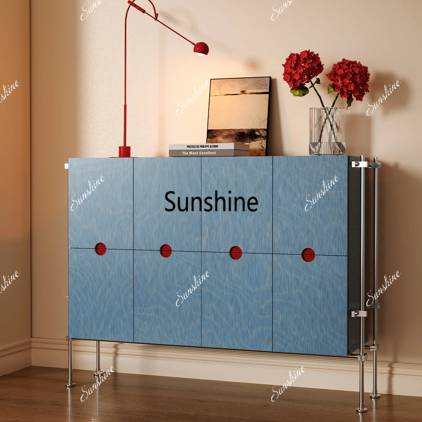 

Small apartment light luxury cabinets, living room porch cabinets, high-end household cabinets