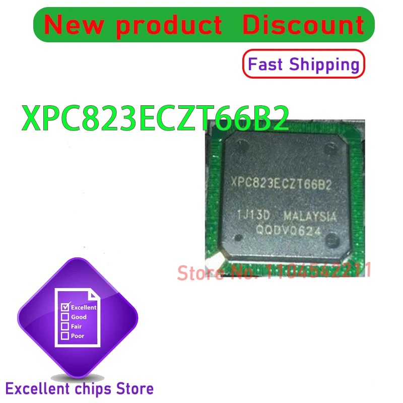 

1 шт./лот, новый оригинальный XPC823ECZT66B2 XPC823ECZT66 XPC823 BGA в наличии