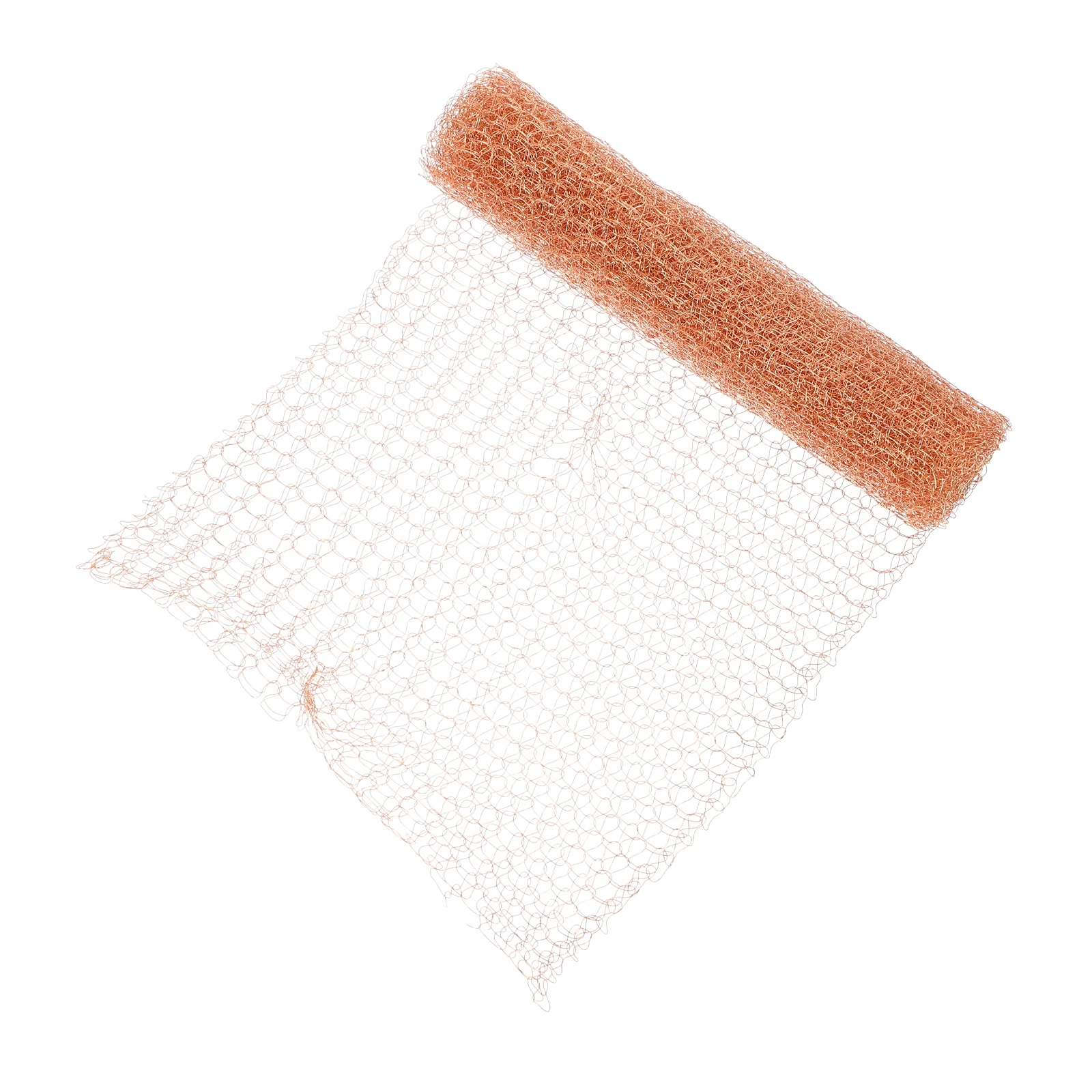 

Mesh Roll 5x3 33ft Pure Copper Distillation Equipment Anti Snail Craft Tool Knit Copper Mesh Lab Industrial Use