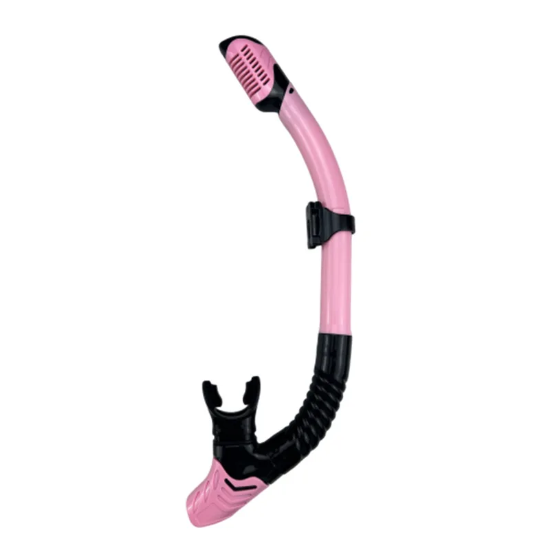 Tubo De Snorkel Seco Completo, equipamento De Natação De Mergulho, tubo De Respiração Subaquática, Mergulho De Natação, Guarda De Respingo, Válvula Superior, Produto Comestível, Silicone