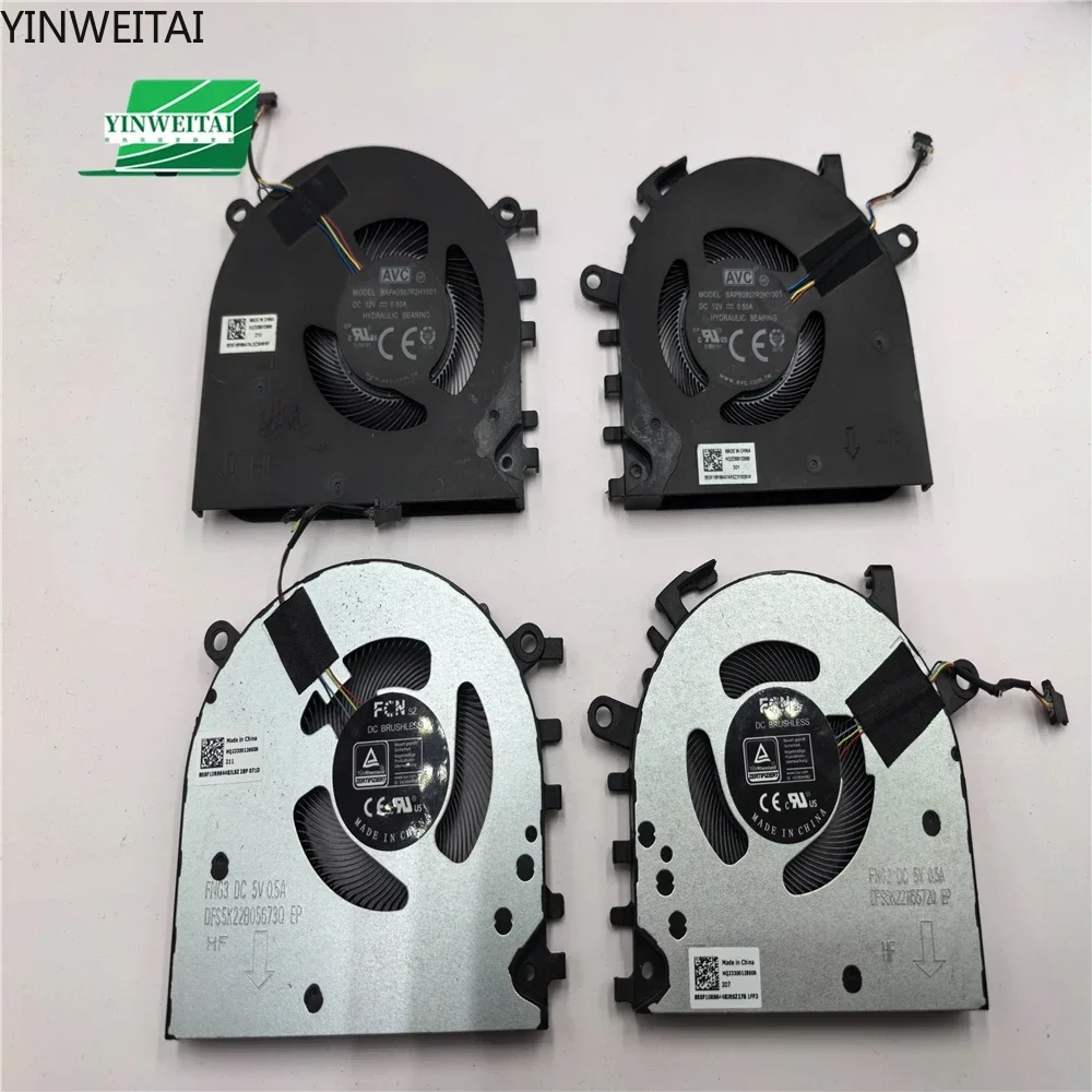 Cooling Fan For Lenovo IdeaPad 5 Pro 16IAH7 Yoga Slim 7 Pro 16IAH7 Slim 7 16IAH7 DFSCL12E16486H FNRF 82SK DC12V 1A New