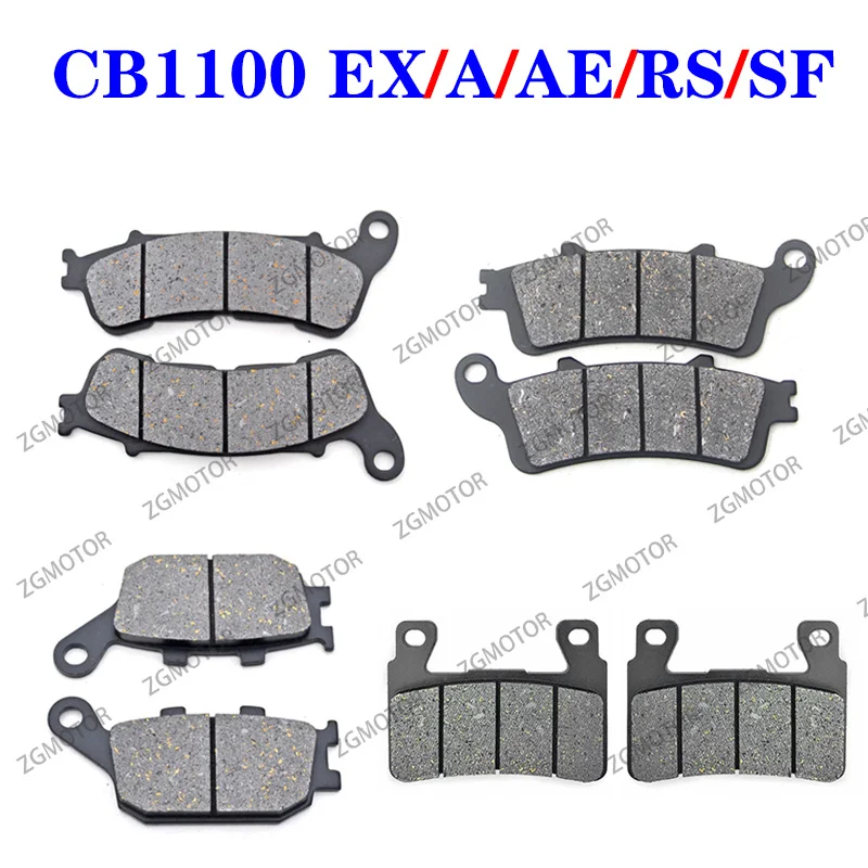 Front or Rear Brake Pads Fit For Honda CB1100 2010-2012 CB1100AE CB1100EX  CB1100RS CB1100SF X11 2000-2003 ABS