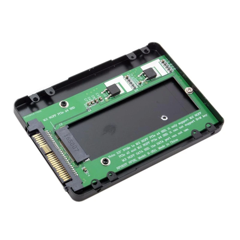 Top-SFF-8639 NVME U.2 To NGFF M.2 M-Key Pcie SSD Case Enclosure For Mainboard Replace  SSD 750 P3600 P3700