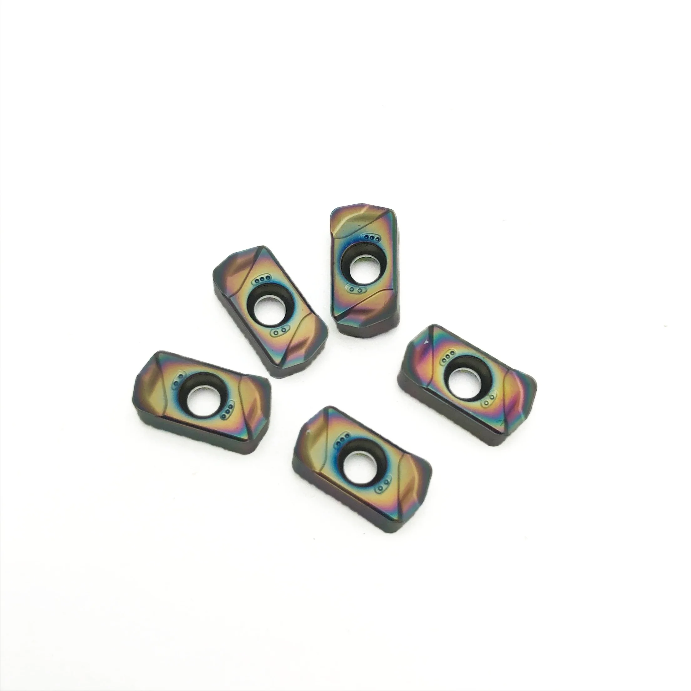 Fast Feed Milling Insert, ferramenta de torneamento de liga dura dupla face, alta qualidade, LNMU0303ZER MJ KT7030