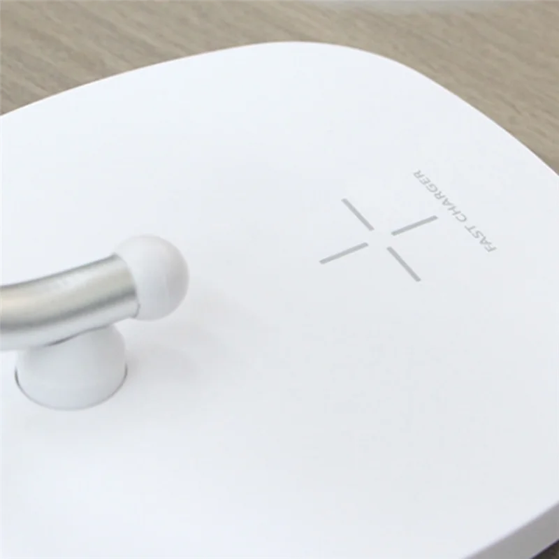 مصباح قمر LED مفيد للقراءة مع شحن لاسلكي لحماية العين، ضوء ليلي لتصميم ديكور المنزل #4