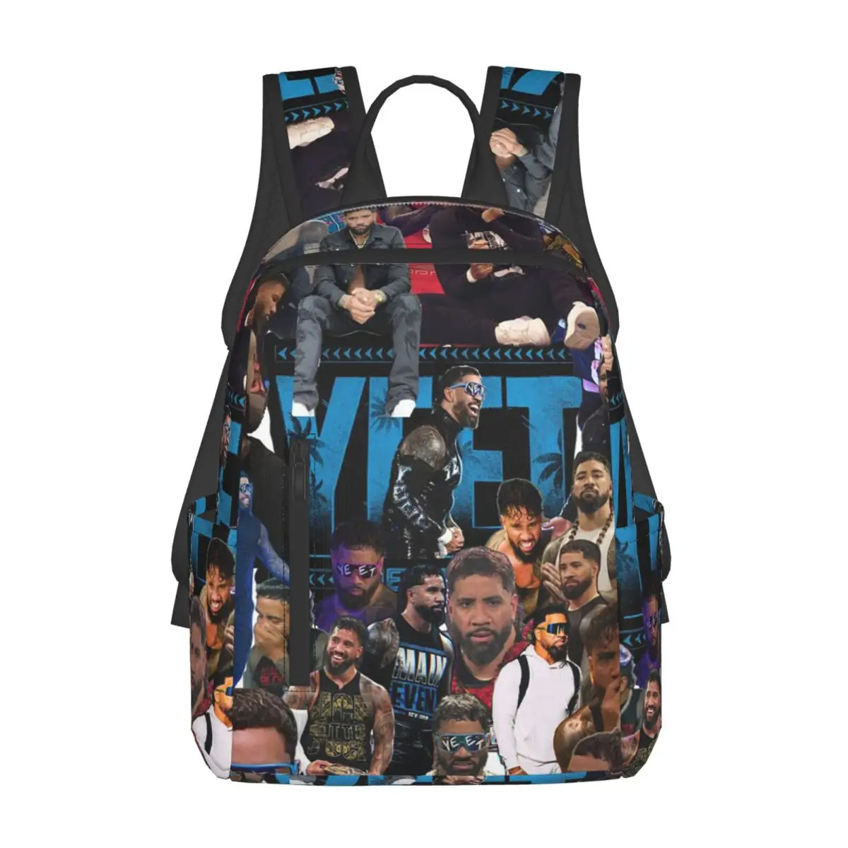 jey-uso-yeet-レスリング-レスラー-バックパック-デイパック-大容量-男の子-女の子-ブックバッグ-スクールバッグ-ショルダーバッグ-メンズ-レディース