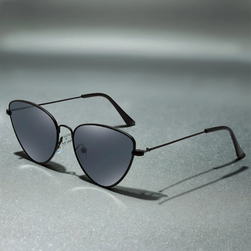 Sexy kleine Vintage-Katzenaugen-Sonnenbrille für Damen, Vintage-Stil, rot, schwarz, Sonnenbrille für Damen, Cateyes-Sonnenbrille, 2025, Retro-Brille