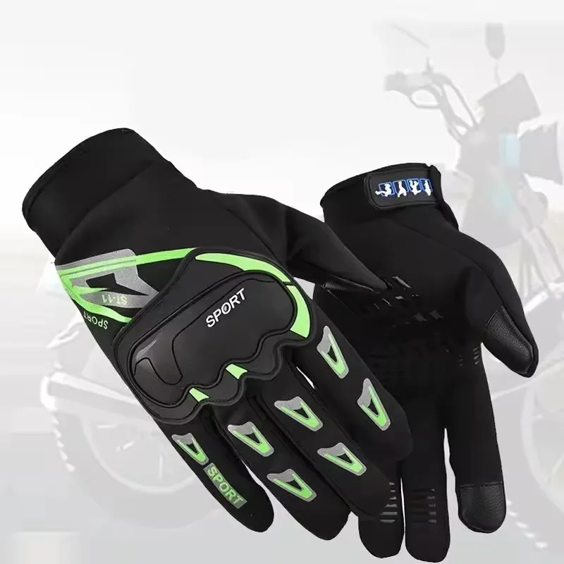 

Spring & Summer Motorcycle Gloves Mesh Breathable Touch Screen Moto Cross Moto Gloves for Men And Women