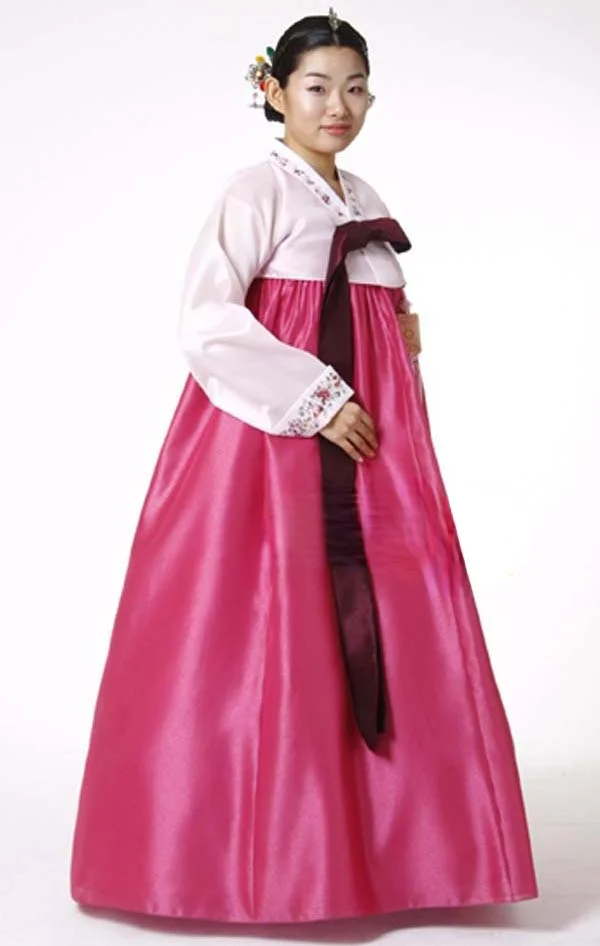 Ladies Hanbok Korean Original Imported Fabric Korean National Costume Traditional Hanbok Welcome Clothes