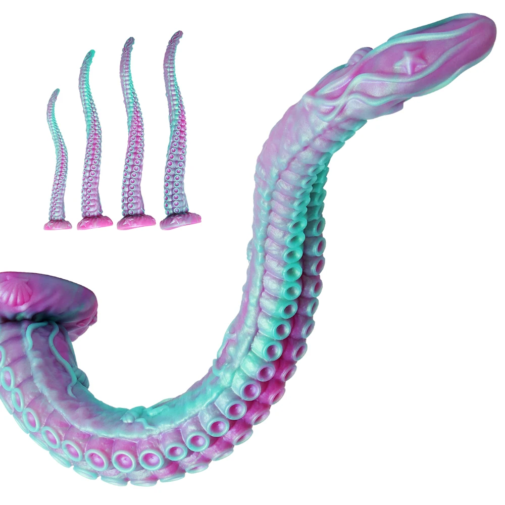 Tapón anal Tentacle, estimulador de masaje vaginal para adultos, dilatador anal, consolador monstruoso para hombre y mujer, consolador anal gay, juguete sexual.
